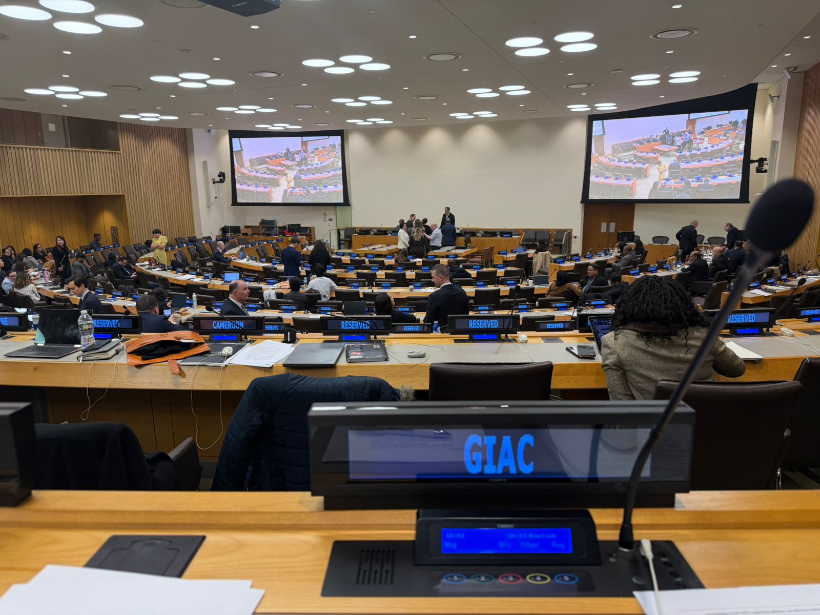 GIAC Secretary General Participates in the 83rd Session of UNCITRAL Working Group II